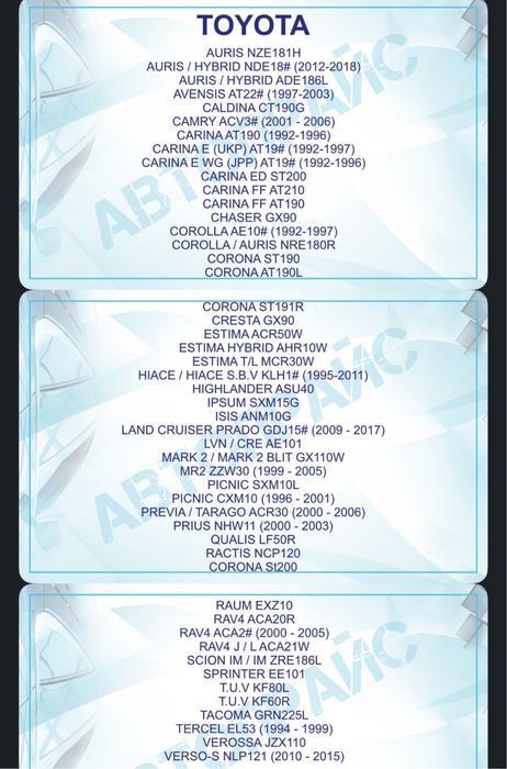 Ремкомплект крепление фар toyota lexus