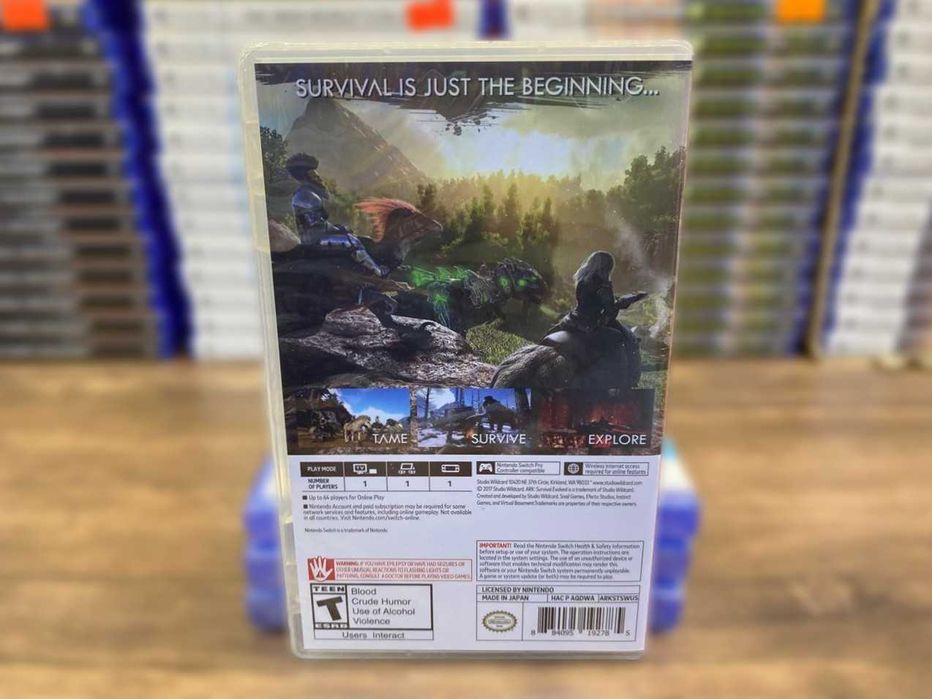 Новый ARK: Survival Evolved Nintendo Switch/ Нинтендо Свитч Много Игр