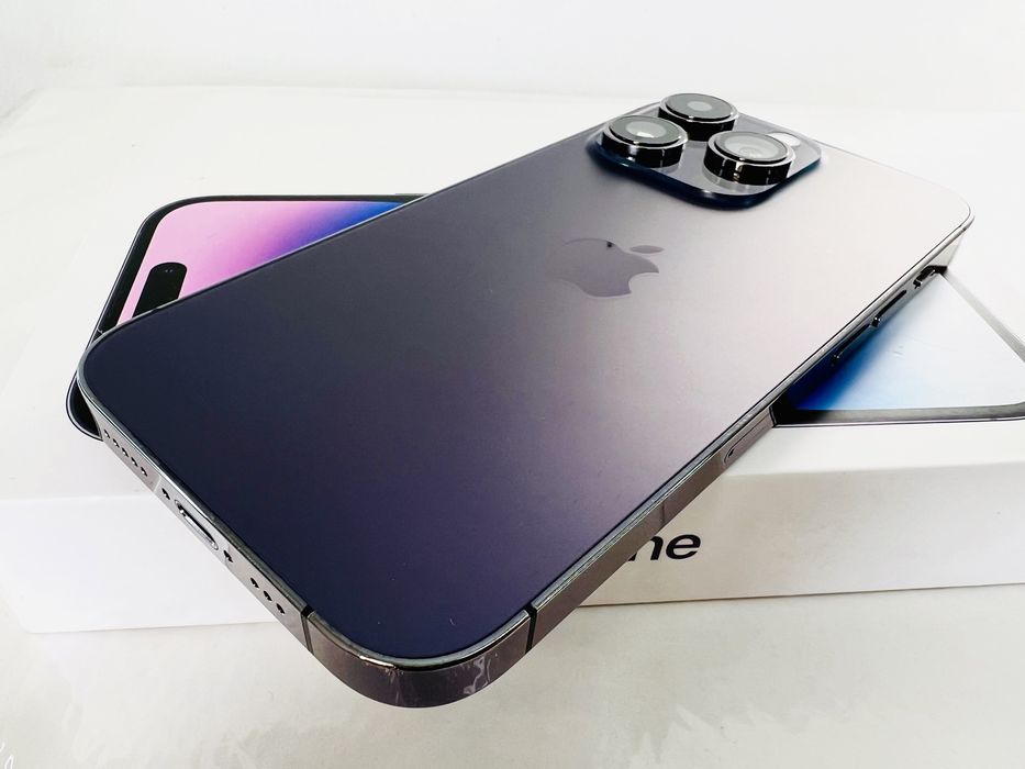 Apple iPhone 14 Pro 128GB Deep Purple 100% Батерия! Гаранция!