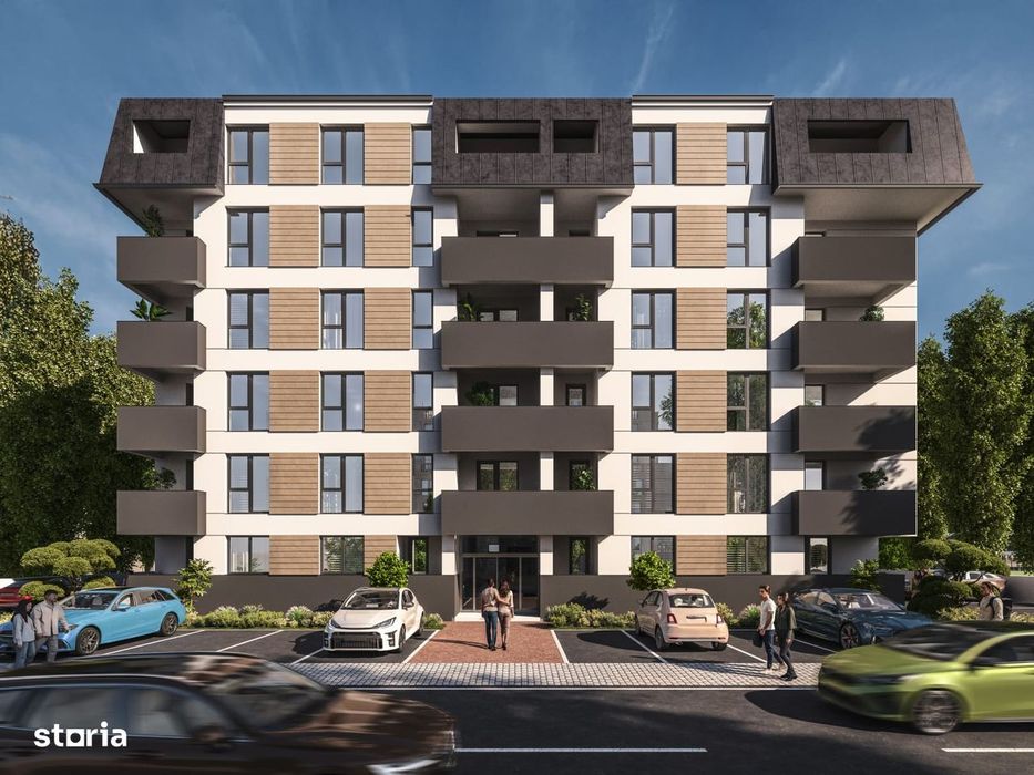 Garsoniera modernă, bucătărie închisă, str Tineretului,Chiajna