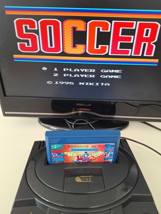 Olympic 9999999 in 1, caseta discheta clasica cu joc pentru consola TV