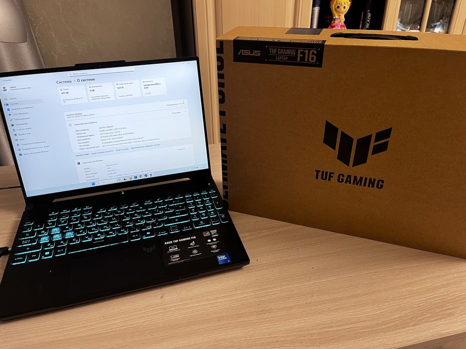 Ноутбук игровой Asus Tuf