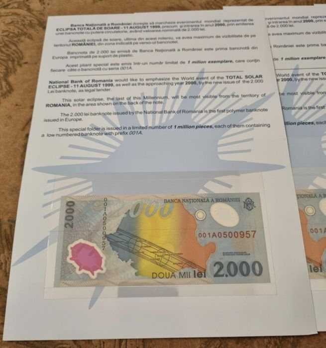 Pliant 2000 lei eclipsa 1999