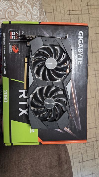 Видеокарта GIGABYTE 2060 6 гб