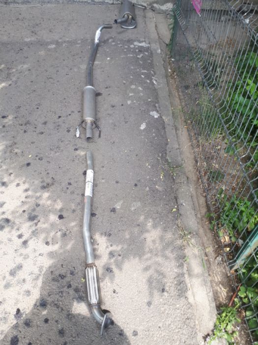 Toba esapament finala intermediara saxofon Opel Corsa C 1.0 1.2 1.4