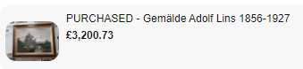 Картина Адолф Линс (Adolf Lins 1856-1927)