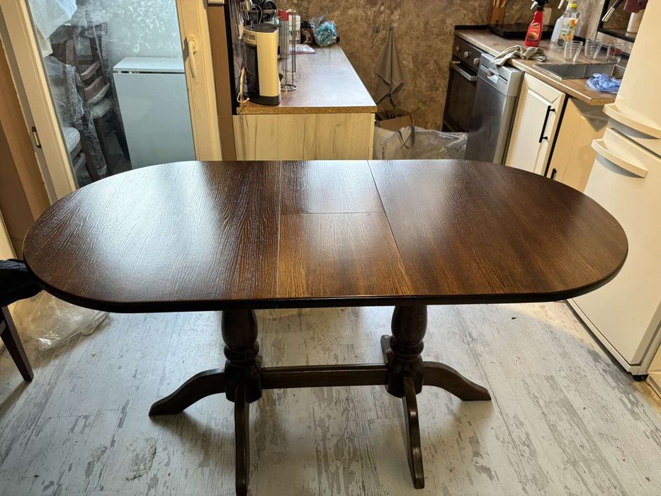 Нова трапезна маса дърво