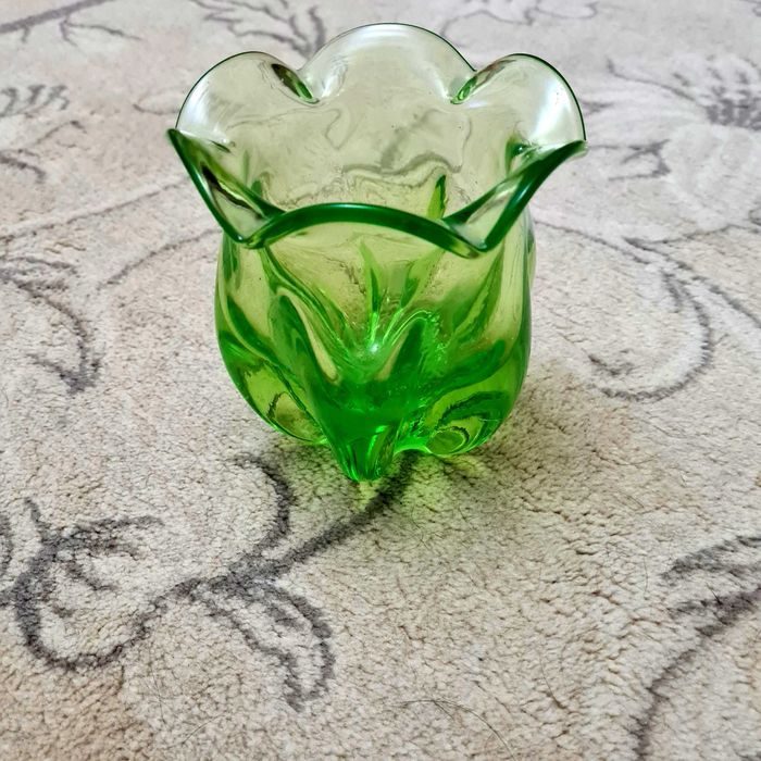 Ваза цветное стекло