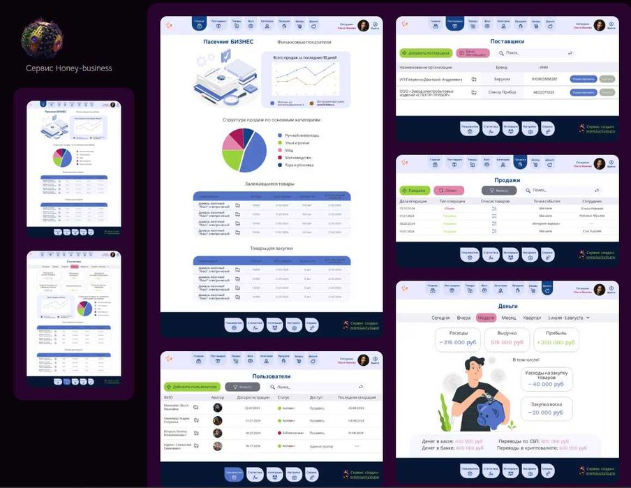 Создание сервисов. Программист. Веб дизайн. Сайты