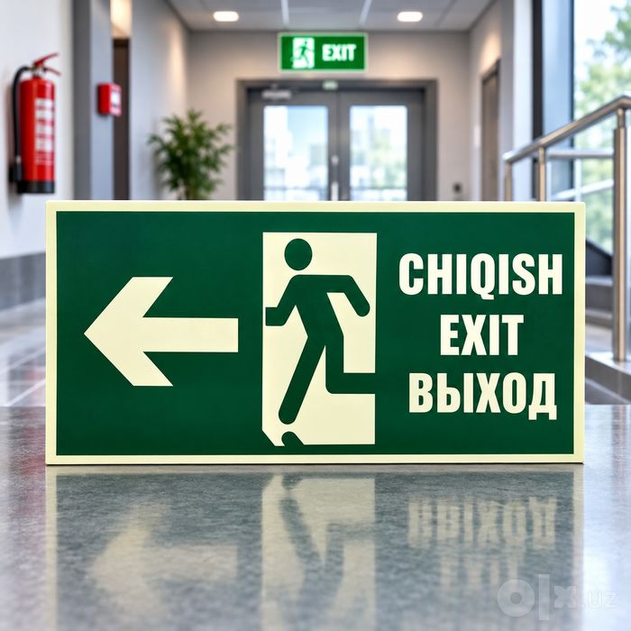 Фосфорная наклейка