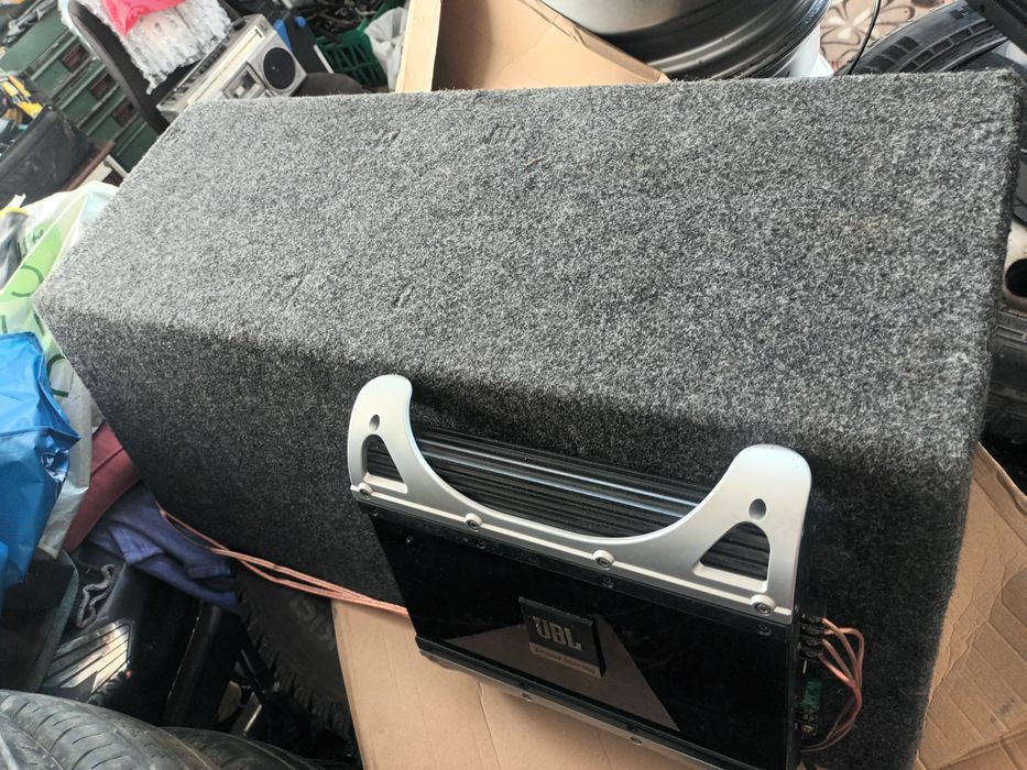 Басс каса MDS + JBL усилвател