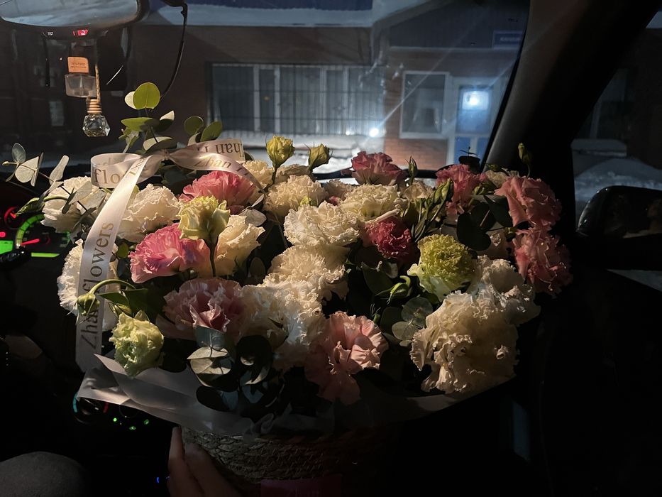 Цветы Эустома разноцветная