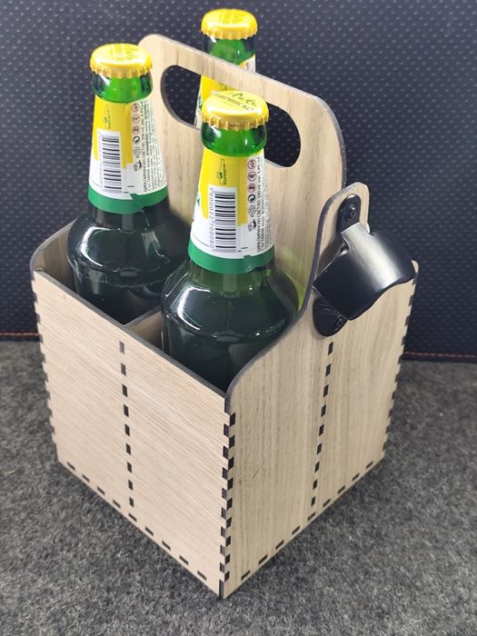 Дървена касетка за бира – за бутилки или кенчета