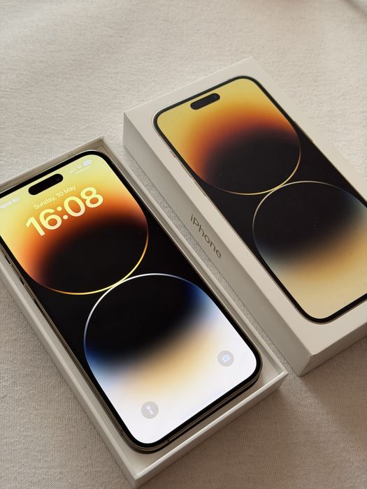 Iphone 14 pro max 128GB Gold