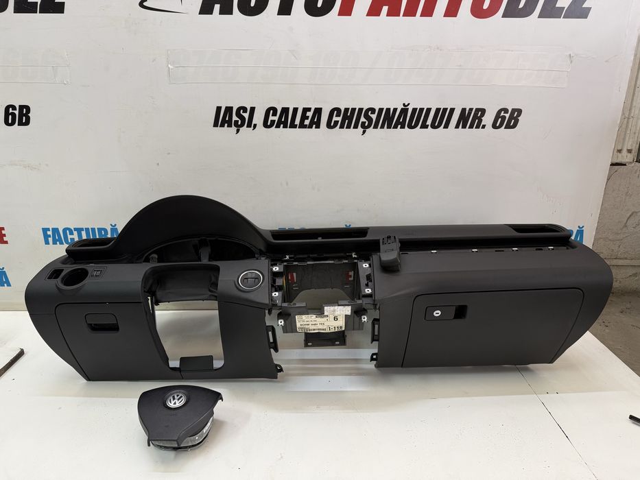 Plansa panou bord airbag airbag-uri pasager volan sofer Passat B6 B7 C