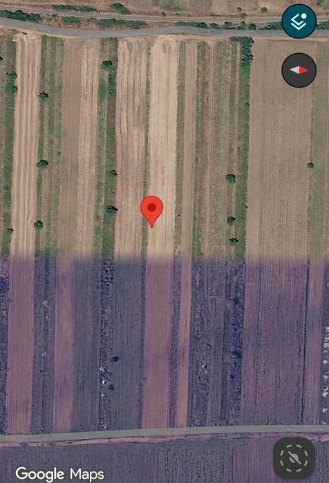 Proprietar vând teren agricol extravilan 2,1 ha - Munteni, Galati - acces la 2 drumuri