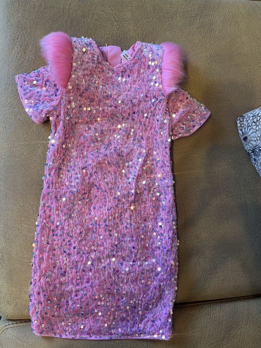 Рокля с пайети за дете