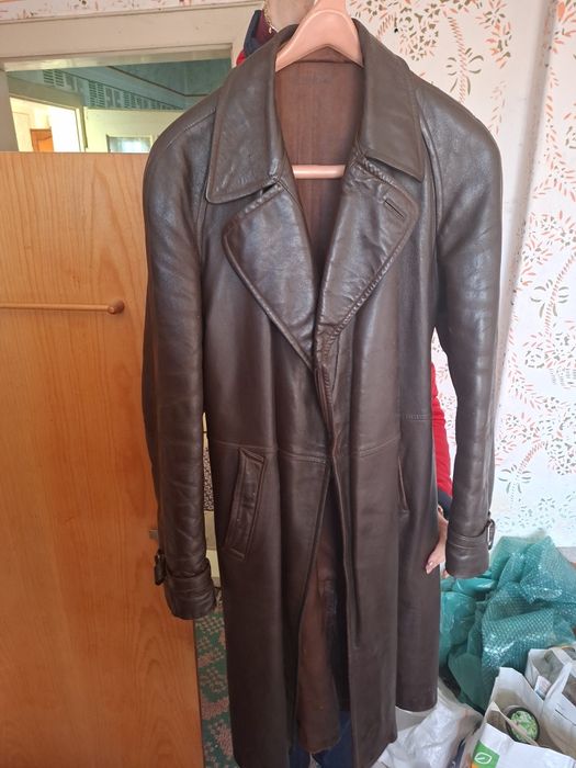 Palton piele naturala anii 70