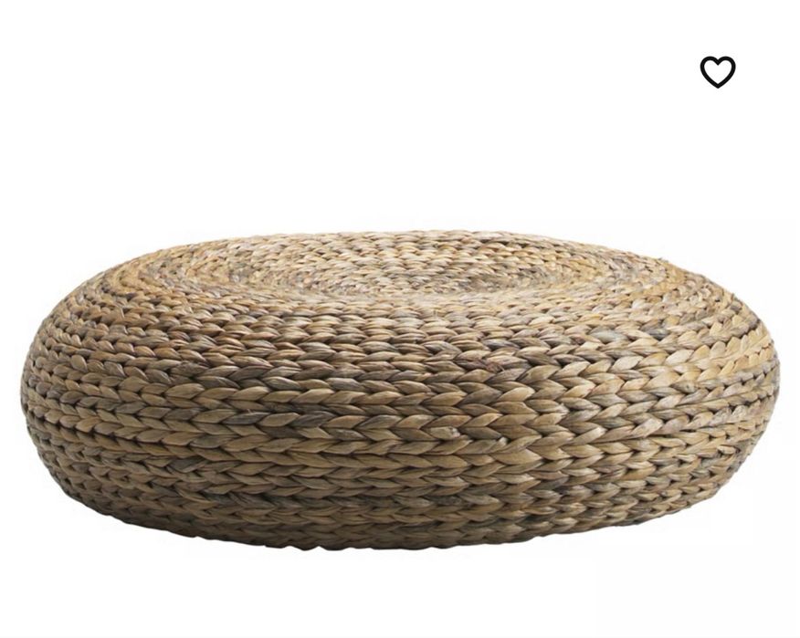 Taburet Ikea din frunze de bananier impletite