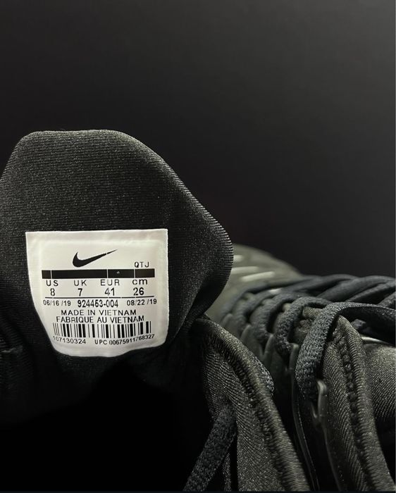 Nike Air Vapormax Plus Triple Black - 40,41,42,43,46