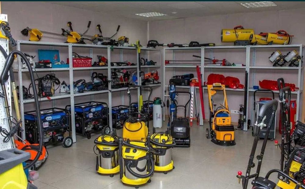 Аренда Инструментов Перфоратор Компрессор Генератор Миксер Пушка