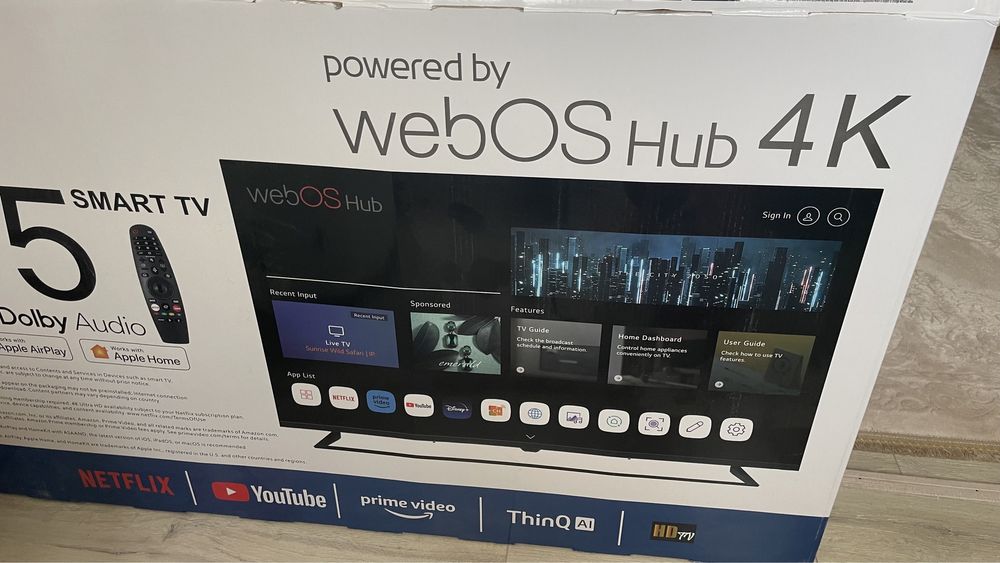 Новый Smart телевизор все современные опций