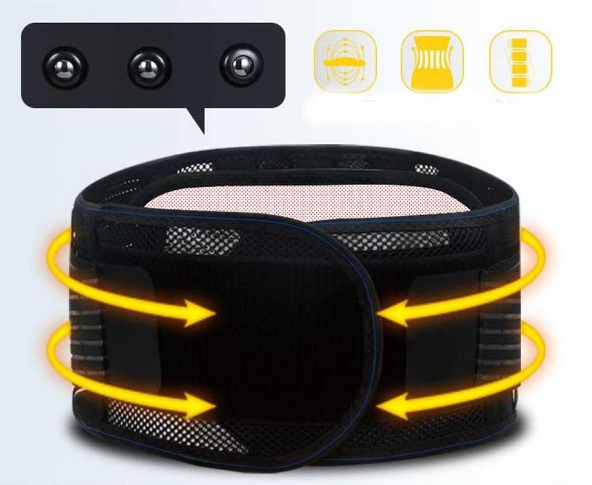 Самозагряващ магнитен турмалинов пояс-колан