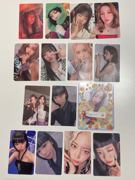 Newjeans, loona, aespa, dreamcatcher, lesserafim фотокартички