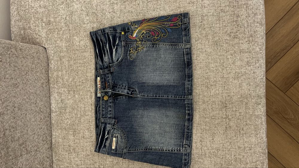 Джинсовые юбки короткие