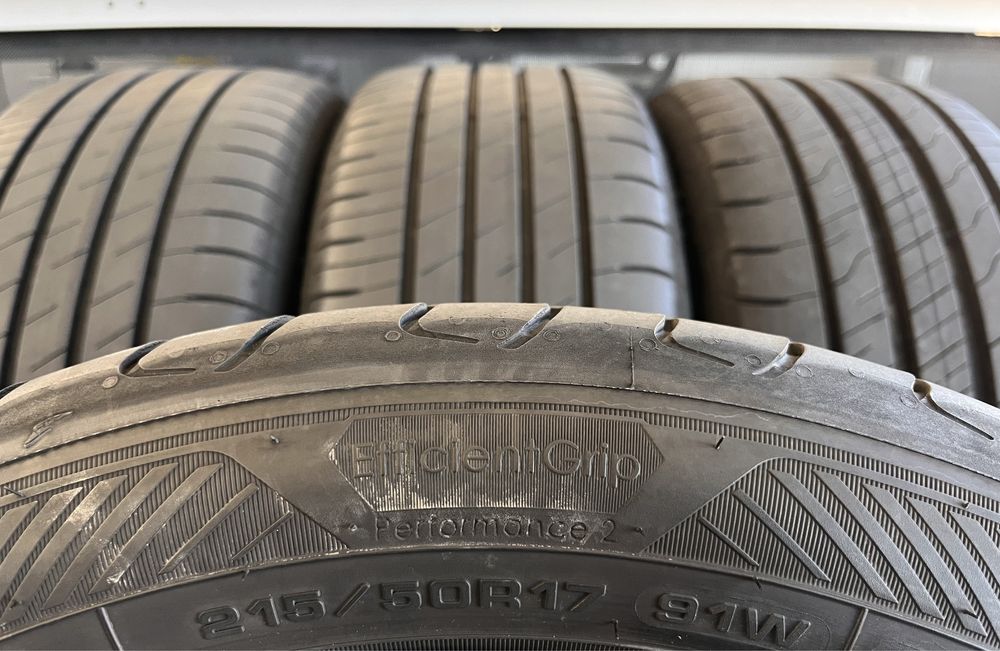 Оригинални джанти 17 цола 5х114,3 за Мазда 6 с летни гуми 215/50/17