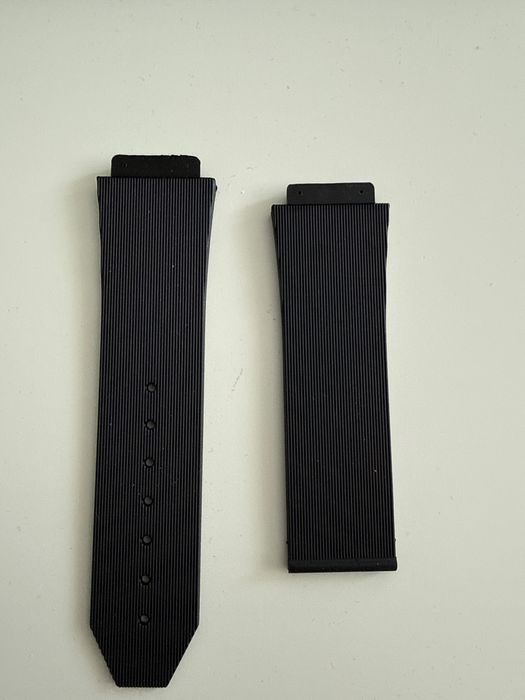 Curea din silicon pentru Hublot Big Bang, negru, 19/26/22