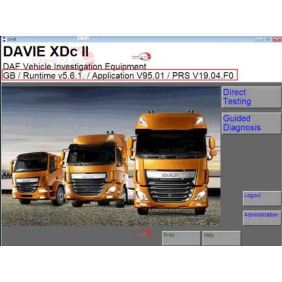 Диагностика-Daf Davie