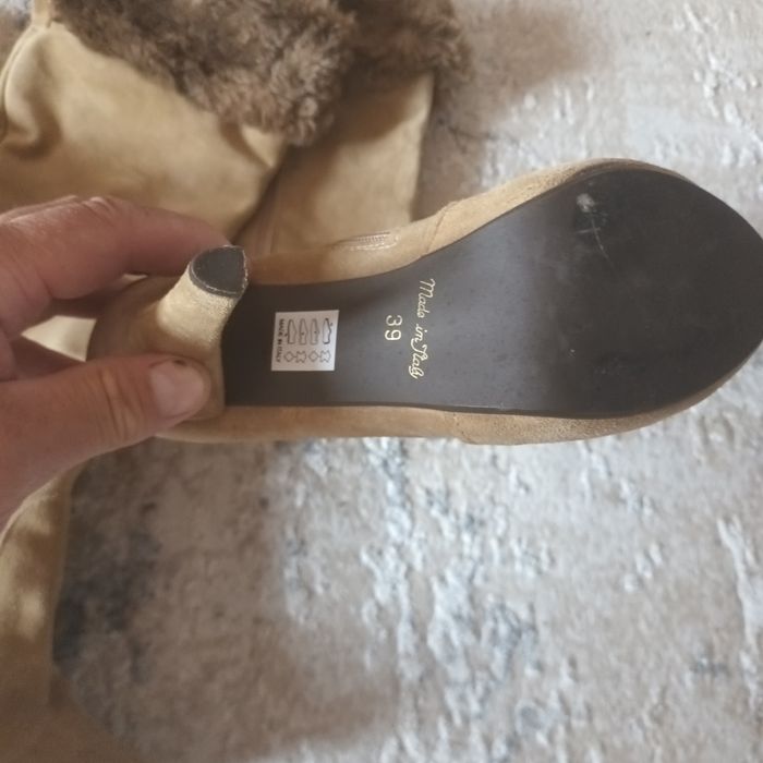 Cizme din piele naturala