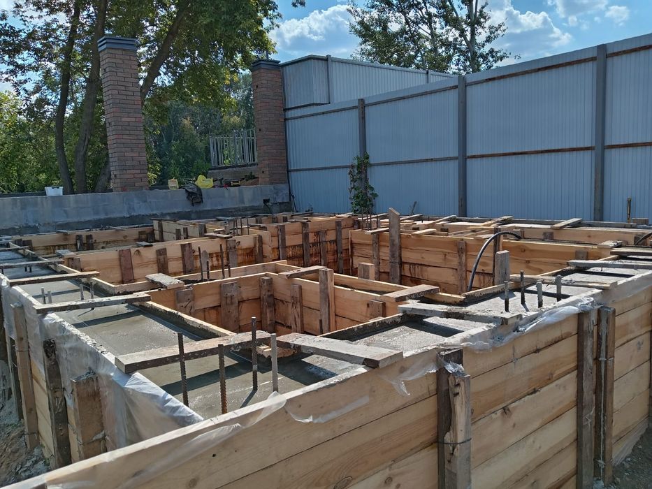 Бетонные работа, стяжка