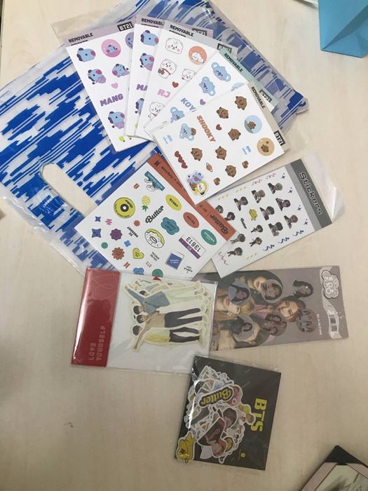 Bts наклейки