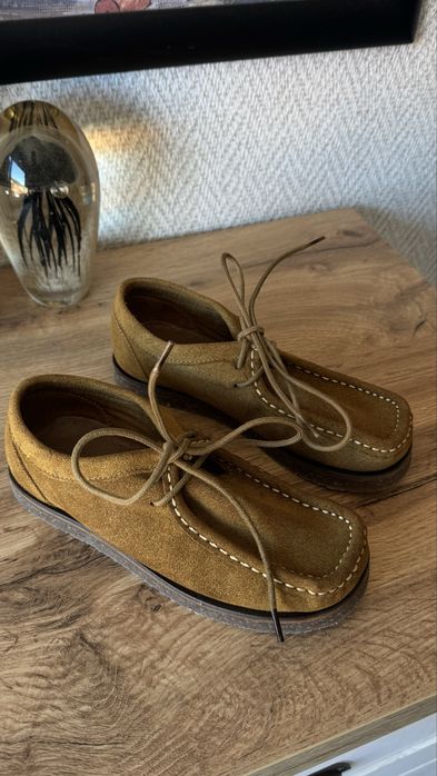 Детски кожени мокасини Zara номер 31