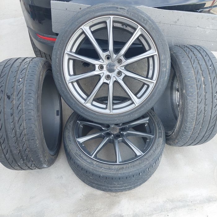 Roți pe 19 cu cauciuc 245/40 pireli