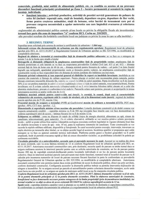 Teren Intravilan Plaja Corbu | 1.064 mp | Ideal Investiție