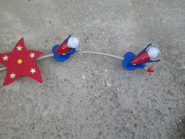 *Wofi Plafoniera | Lustra camera copii | tineret 4 x 40 W