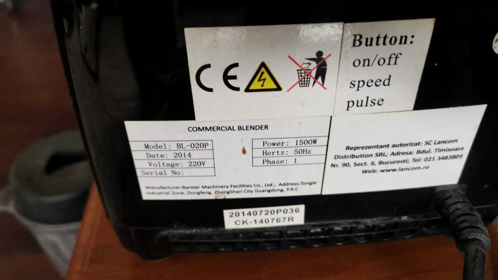 blender vitamix 3600