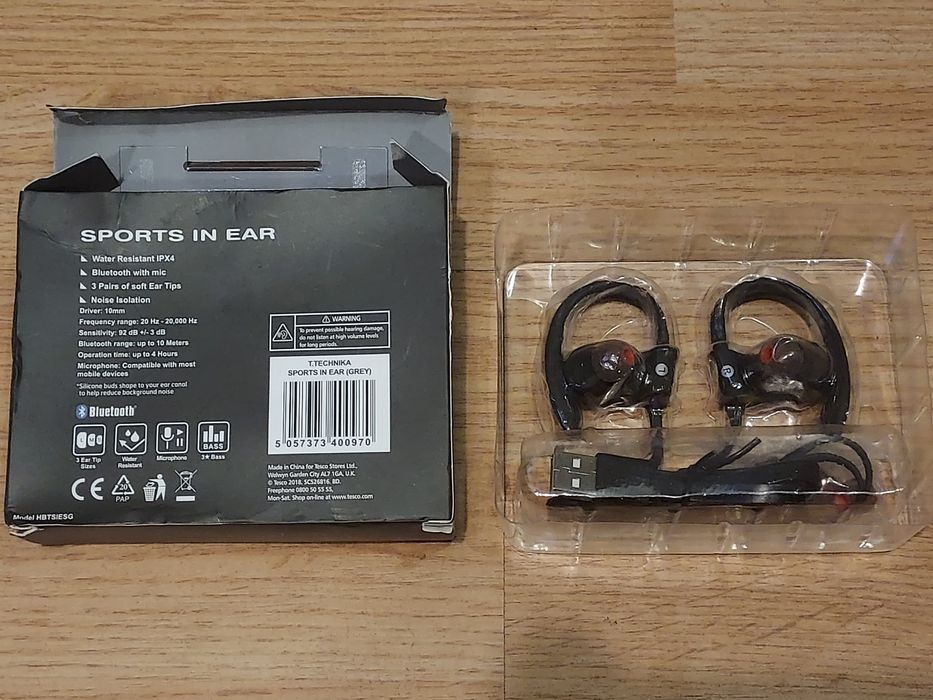 Căști NOI cu microfon, BT, Wi-Fi, Water resistant