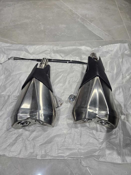 Оригинални ауспуси за Kawasaki Z 1000, 2010/2018 година.