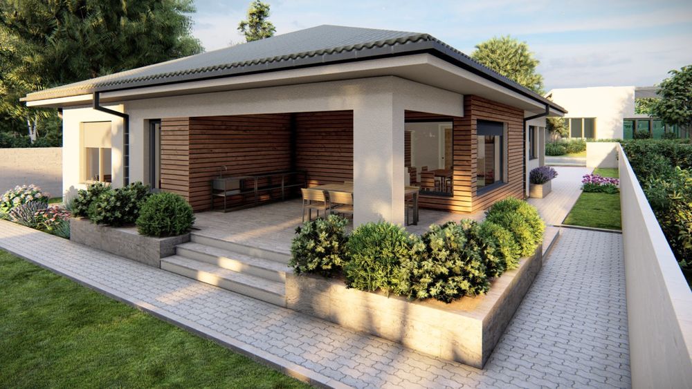 Teren Leș la drumul principal