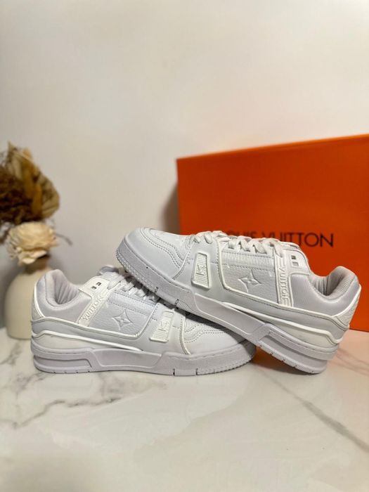 Adidasi Louis Vuitton Full White