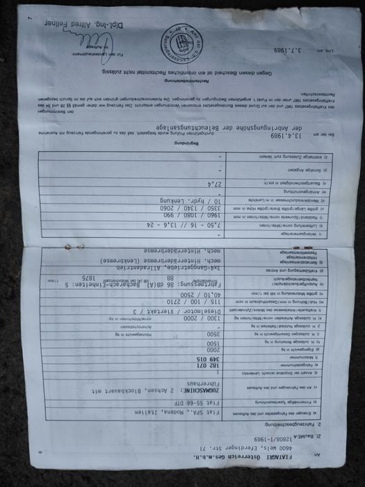 Tractor Fiat 55-66 DT