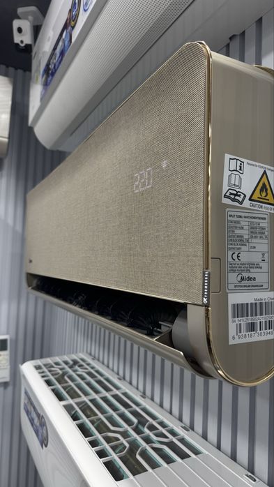 Кондиционер Midea Lotus Gold 12 Inverter. Официальный дилер + Доставка