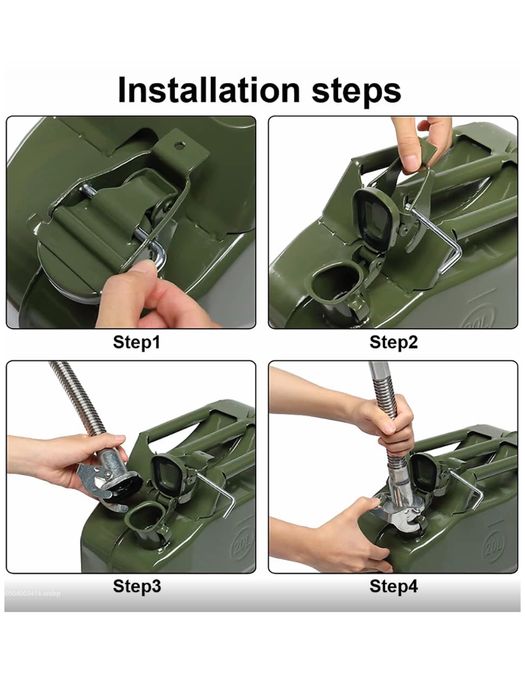 Канистра для топлива 20л с металической воронкой,СУПЕР СКИДКА!!!
