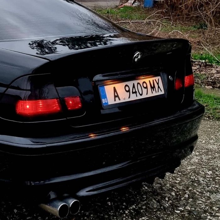 CSL Спойлер Багажник BMW БМВ E46 Купе – Черен Гланц РАЗПРОДАЖБА!