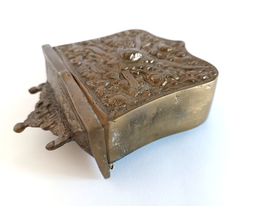 Бронзова Барутница Кутийка за Евзи Паласка Фишеклък