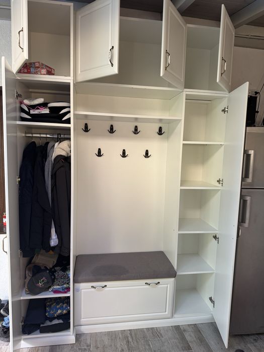 Vand dulap MDF alb